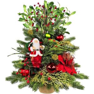 LAALU LED fényekkel díszített karácsonyfa - Santa II, 26 dísz, 60 cm kép