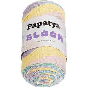 BELLATEX fonal Papatya Bloom 100 g, 03 sárga, kék, zöld kép
