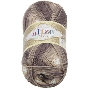 DIVA batik 100 g - 1815 világosbézs, sötétbézs kép