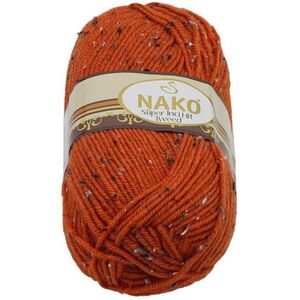 Tweed 100 g - 4081 piros pettyes kép
