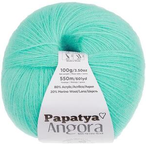 Vlnika Angora Merino Papatya 100 g - 5620 türkizkék kép