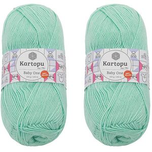 BELLATEX Baby One 100 g-os készlet 2 darab - 507 világoszöld kép