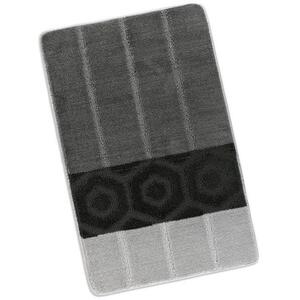 BELLATEX Bany 60 × 100 cm csíkos szürke-fekete csíkok kép
