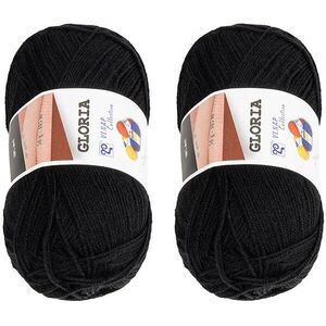 Bellatex Gloria 50 g szett 2 db - 59005 fekete kép