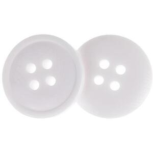Knoflíky Žirovnice gomb szett, 1, 5 cm, fehér, 4 lyukas, 349892K, 6 db kép