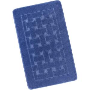 Bellatex Bany Uni 60 × 100 cm 810/009 téglalapok kék kép