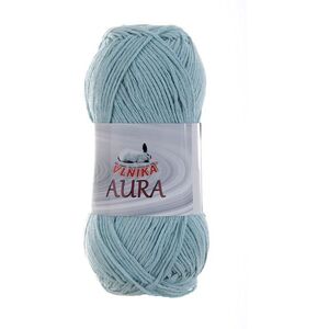 VLNIKA Aura Kötőfonal, 100 g, 909 világoskék kép