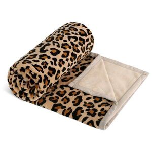 BELLATEX Korall Micro, 150 × 200 cm 6118/291, leopárd kép