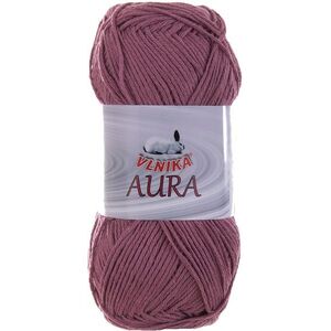 VLNIKA Aura Kötőfonal, 100 g, 910 bordó kép