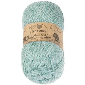 BELLATEX Melange Wool 100 g - 9000 zöld melírozott kép