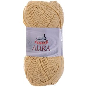 VLNIKA Aura Kötőfonal, 100 g, 902 vaníliasárga kép