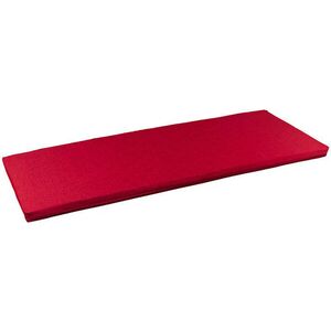 Bellatex ülőpárna 34/014 sima cipzáras 40 × 140 cm Uni, piros kép