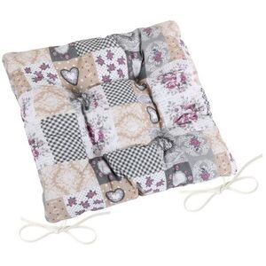 BELLATEX Ülőpárna DITA 41/408 - steppelt, 40 × 40, patchwork love kép
