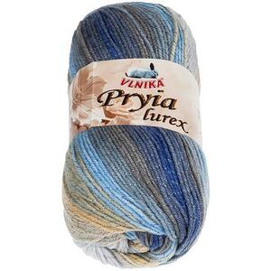 BELLATEX Pryia lurex 100 g - 302 szürke, kék, bézs kép