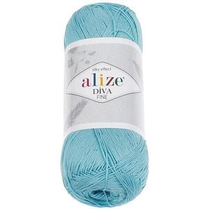 Vlnika Diva Fine 100 g - 350 kék kép