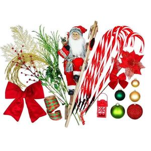 LAALU karácsonyi díszek - Santa Claus készlet, 240 - 270 cm fákhoz kép