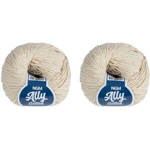 BELLATEX Ally cotton 50 g-os készlet 2 darab - 034 pezsgő kép