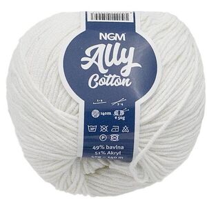 Ally cotton 50 g - 000 fehér kép
