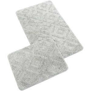 Bellatex Fürdőszobai szett, Bany Silver 60 × 100 cm + 60 × 50 cm 425/002 világosszürke kép