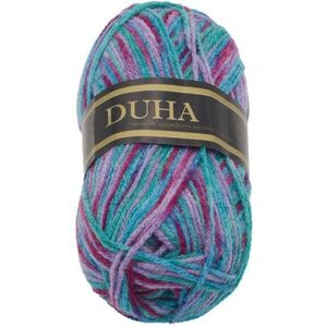 Duha 50g - 770 türkiz, rózsaszín, lila kép