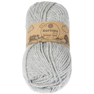 BELLATEX Melange Wool 100 g - 1000 szürke melírozott kép