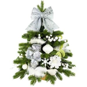 LAALU LED fényekkel díszített karácsonyfa - Fehér dallamok II, 29 dísz, 60 cm kép