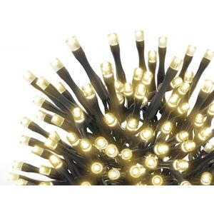 LAALU LED fényfüzér - sorolható, függőkkel, profi, meleg fehér, 1 x 2 m kép