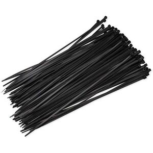LAALU kábelkötegelő szett, 2, 5 x 100 mm, 100 db - fekete kép