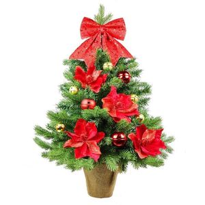 LAALU Karácsonyfa LED világítással - CSENGŐ, 28 db dísz, 60 cm kép