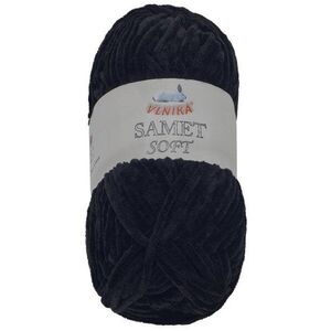 Bellatex s.r.o. Samet Soft 100 g - 239 fekete kép