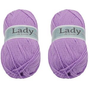 Bellatex Lady NGM de luxe 100 g szett 2 db - 956 világoslila kép