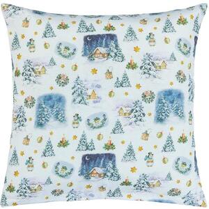 Bellatex 55/127 párnahuzat, 45×45 cm, fehér, karácsony kép