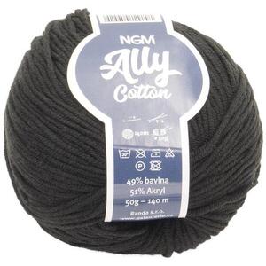 Bellatex Ally cotton 50 g - 999 fekete kép