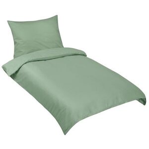 Bellatex LUX 91/035 UNI pamut ágynemű, zöld, 140×200 + 70×90 cm kép