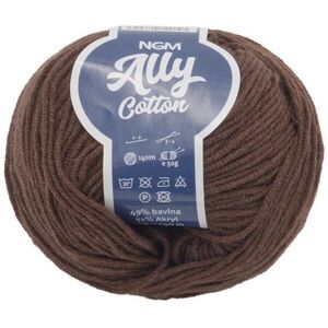 Ally cotton 50 g - 059 sötétbarna kép
