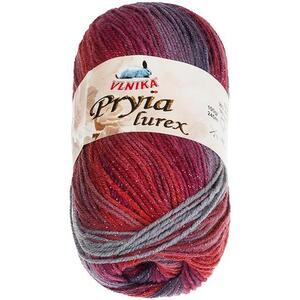 BELLATEX Pryia lurex 100 g - 326 bordó, szürke kép