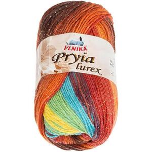 BELLATEX Pryia lurex 100 g - 323 piros, sárga, kék, zöld kép