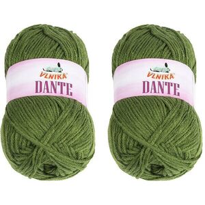 BELLATEX Dante 100 g-os készlet 2 darab - 1338 zöld kép