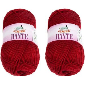 Bellatex Dante 100 g szett 2 db - 1321 bordó kép