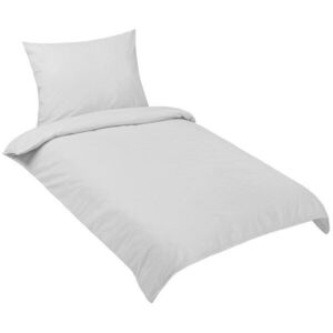 Bellatex 91/P242 UNI pamut ágynemű, világosszürke, 140×200 + 70×90 cm kép