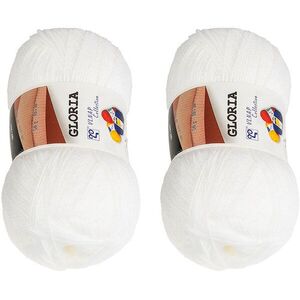 Bellatex Gloria 50 g szett 2 db - 57076 fehér kép