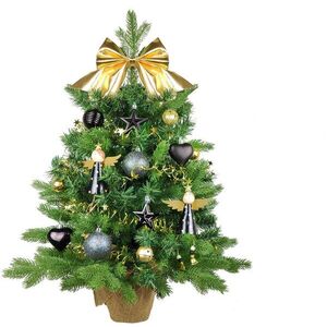 LAALU karácsonyfa LED fényekkel díszítve - Éjszakai égbolt, 37 dísz, 60 cm kép