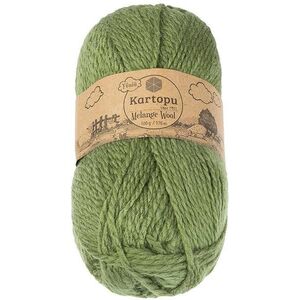 BELLATEX Melange Wool 100 g - 430 zöld kép