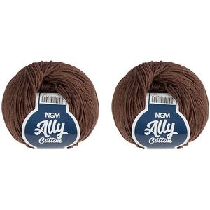 BELLATEX Ally cotton 50 g-os készlet 2 darab - 059 barna kép