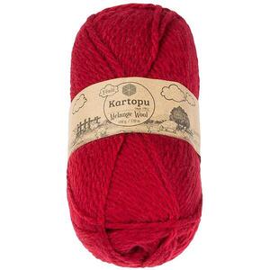 BELLATEX Melange Wool 100 g - 2117 piros kép
