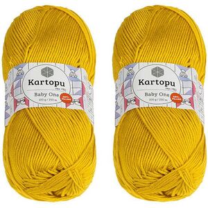 Bellatex Baby One 100 g szett 2 db - 1321 mustár kép