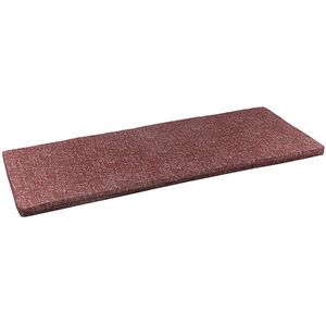 Bellatex sima cipzáras pad párna, 34/032, 40×150 cm Uni, bordó kép