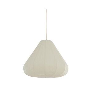 Krémszínű függőlámpa papír búrával ø 10 cm Sarella – Light & Living kép