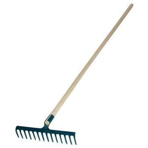 J. A. D. TOOLS Vas gereblye, 16 fog, nyéllel, 150 cm kép