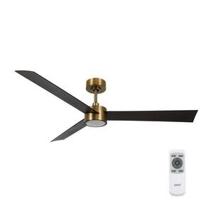 Lucci air 21610549- LED Dimmelhető látor CLIMATE 12W/230V wenge/arany + távirányító 21610549 kép